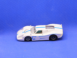 Slotcars66 Ford GT Mk4 1/32nd scale NSR slot car white presentation car  
